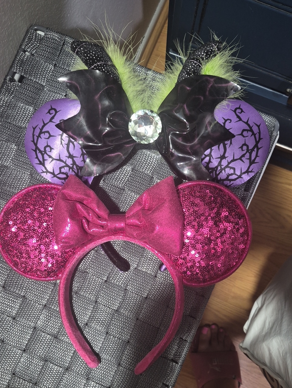From CA Disneyland, Two Ears. Worn One Time.